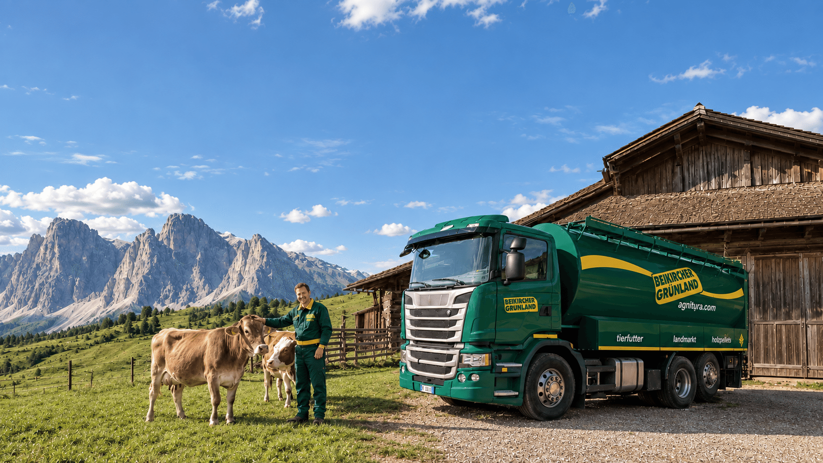 Beikircher Grünland: agricoltura e territorio